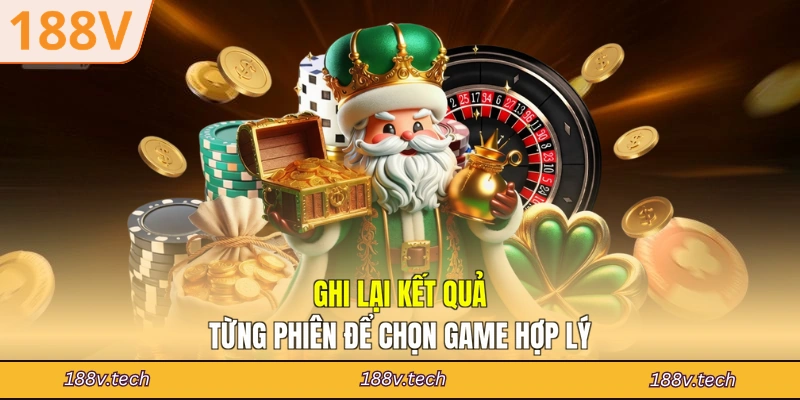Ghi lại kết quả từng phiên để chọn game hợp lý