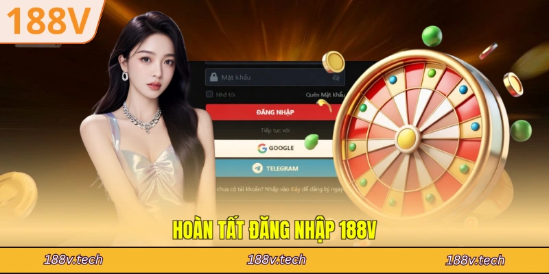 Hoàn tất đăng nhập 188V